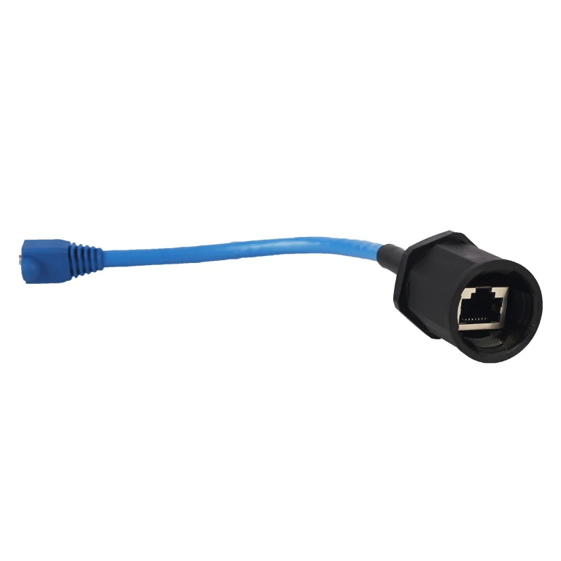 IP68 Ethernet LAN Wire RJ45 Waterproof Terminal Connector Quickly Connected shield Cable Sealed Retardant Junction Boxes