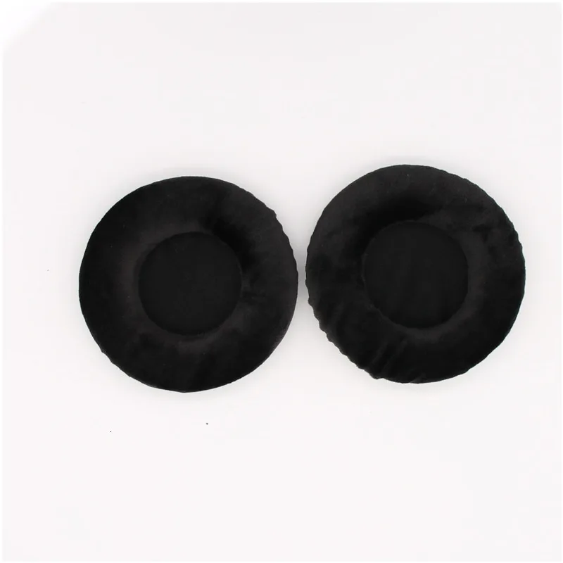 Pair oF High Quality 50mm-110mm Universal Ear Pads For All Earphone Set Flannel Earpads Comfortable accessories Durable Black