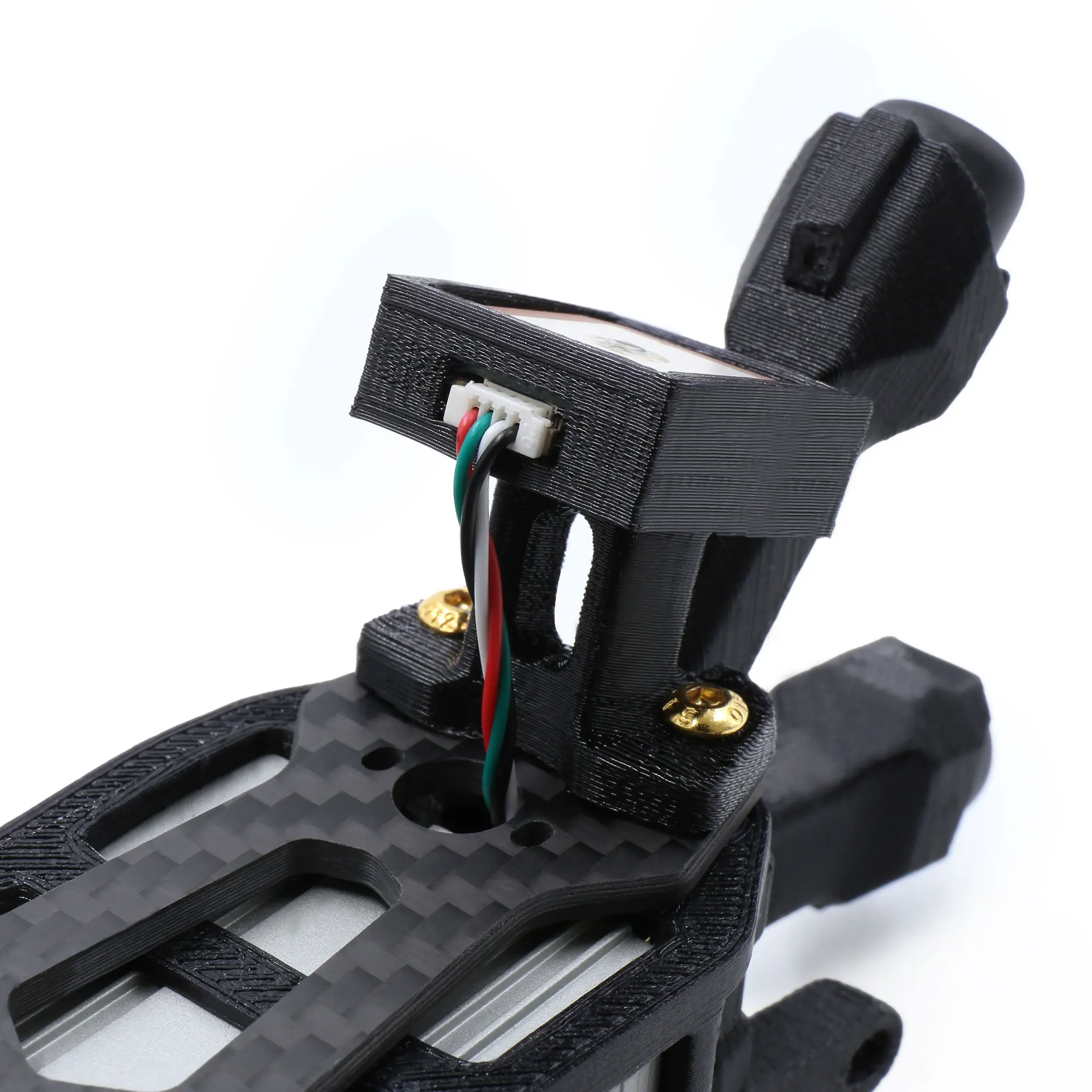 Staffa di montaggio per stampa 3D con supporto in TPU per modulo GPS BN-220 stampato in 3D per GEPRC-Mark4 / Mark4 HD5