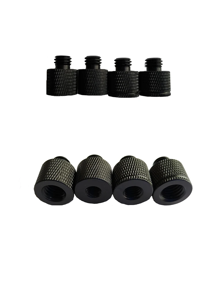 

3/8" male to 3/8",1/4",M8,M10 female Metal adapter Screws for Tripod Magic Arm Camera DSLR Photography Studio Accessories