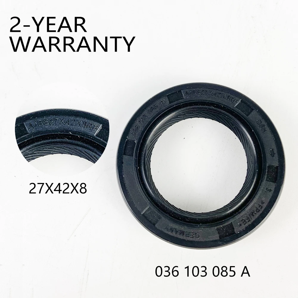 

Передний сальник коленчатого вала 036103085 A 036103085 D 27*42*8 для VW Polo Gol BEETLE CADDY LUPO GOLF LEON FABIA OCTAVIA