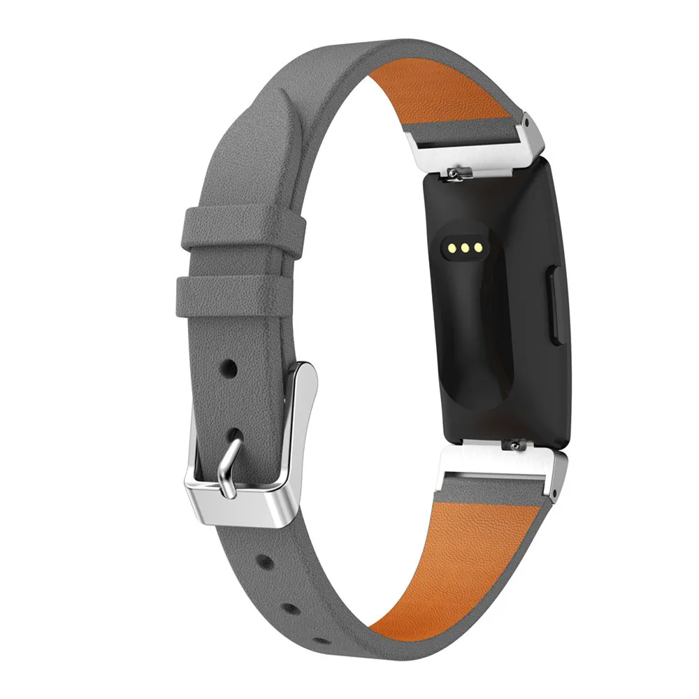 Деловой кожаный ремешок для Fitbit Inspire HR frontier/классические часы кожаный браслет для часов аксессуары