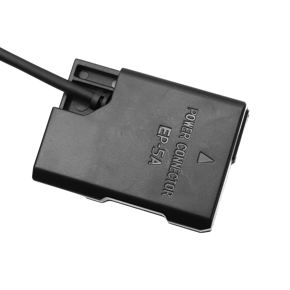 EN-EL14 Dummy Battery for Nikon D3100 D3500 D5500 D5600 P7800 etc. EP-5A DC Coupler + NP-F970 Battery Mount Plate Full Decoding