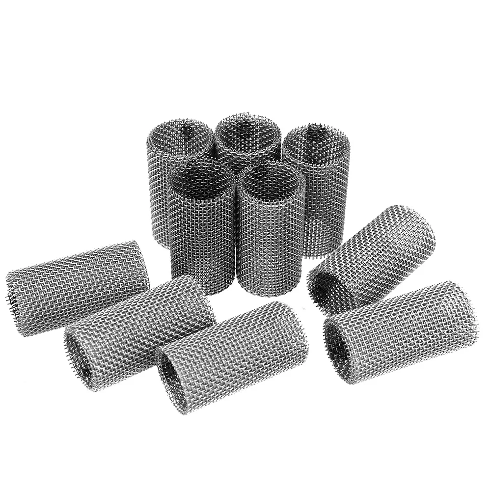 Calentador de estacionamiento de aire diésel para coche, filtro de pantalla, enchufe incandescente, filtro de quemador, malla de 3 capas, accesorios automotrices universales, 10 Uds.