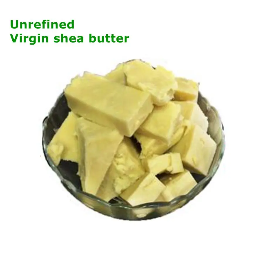 Grade-EINE unefined reine shea butter 500g für kosmetische handgemachte seife rohstoff