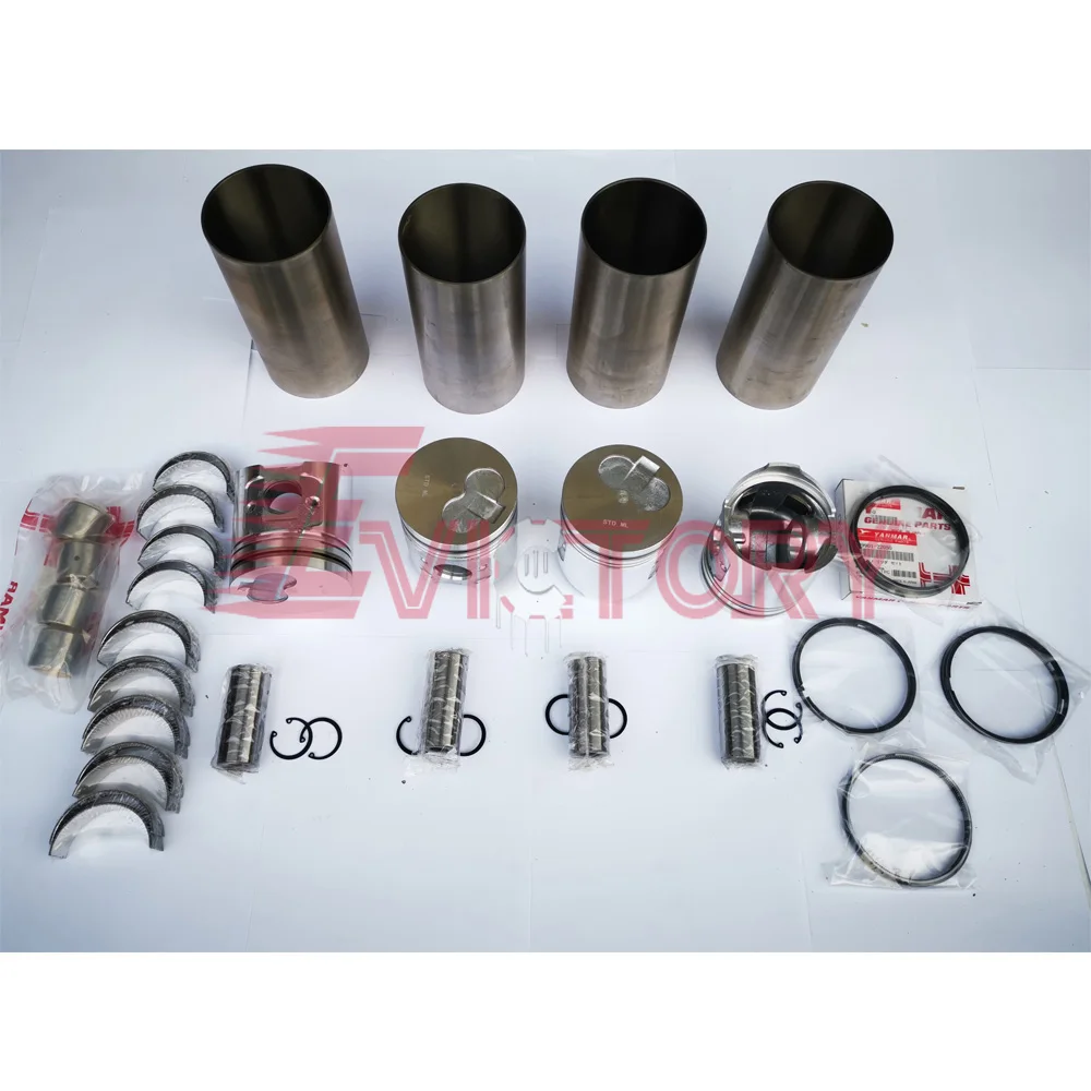 

For YANMAR 4D94LE 4D94E 4TNE94 engine overhaul rebuild kit conneting rod water pump