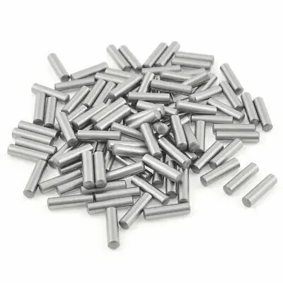 

100 Pcs Stainless Steel 3.6mm x 15.8mm Dowel Pins Fasten Elements