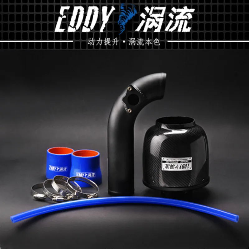 EDDY Intake System Air Intake Pipe & Carbon Fiber Air Filter for Suzuki SX4 1.6/1.8 LIANA 1.6 2006-2012 Car Engine Parts