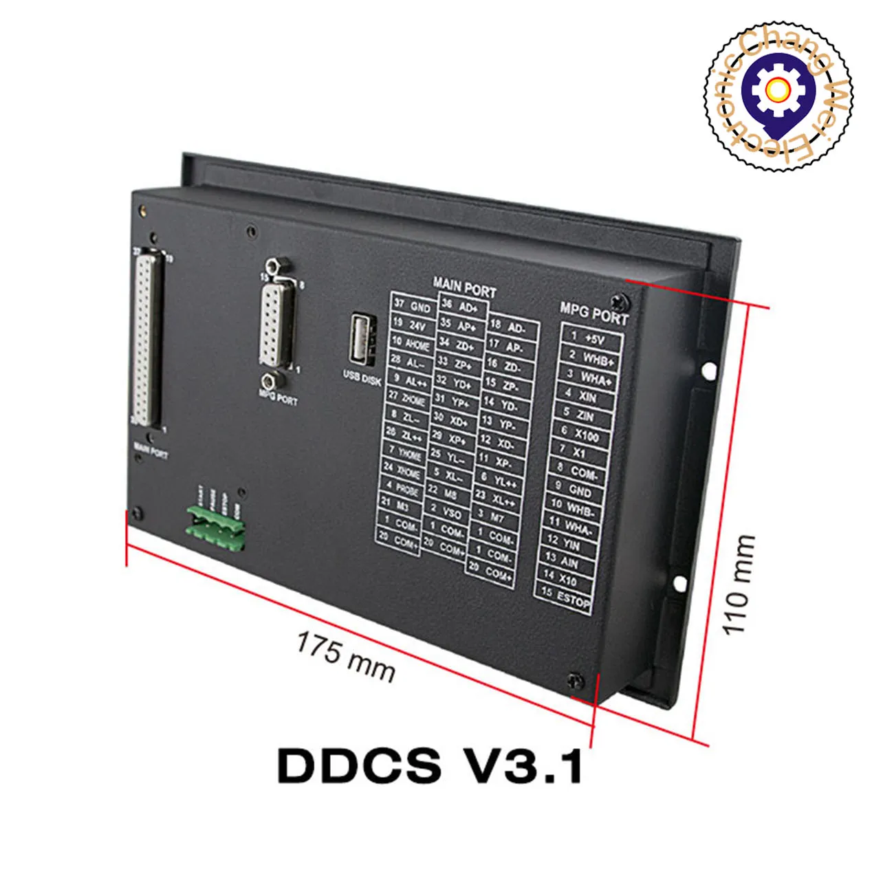 DDCSV3.1 DDCSV4.1 CNC offline motion control system motor motion controller instead of mach3 motion control system metal housing