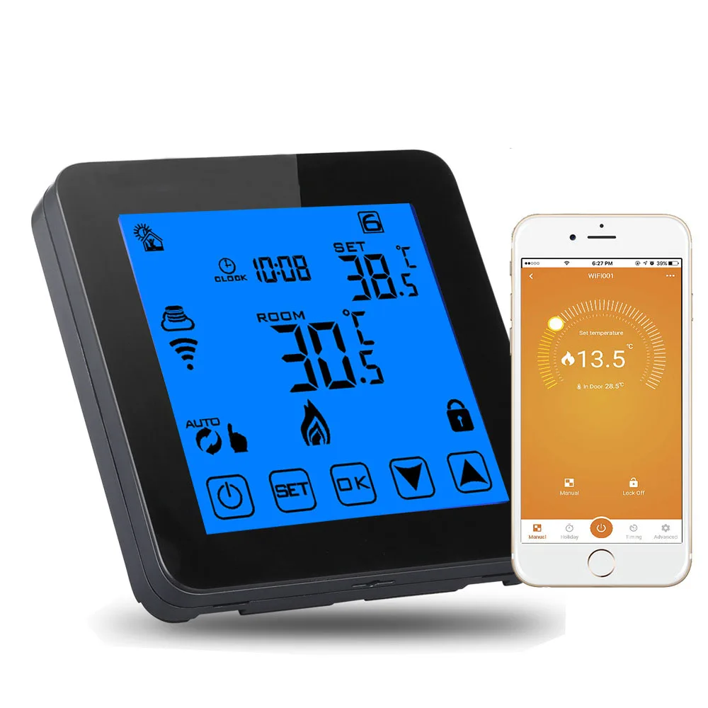 termostato wifi thermostat central heating room thermostat underfloor heating thermostats smart boiler alexa 16A 220V