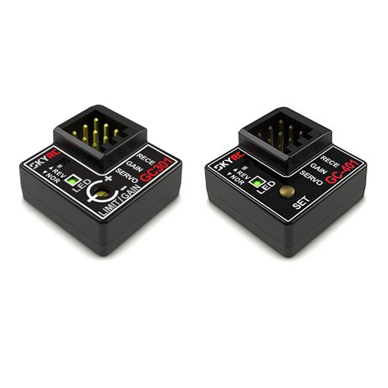 Imagem -06 - Skyrc Novo Gc301 Gc401 Pequeno Volume de Controle Remoto do Veículo Giroscópio Super para Carros rc