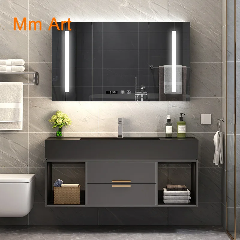 Armario de baño, tocador, combinación de mueble de baño moderno