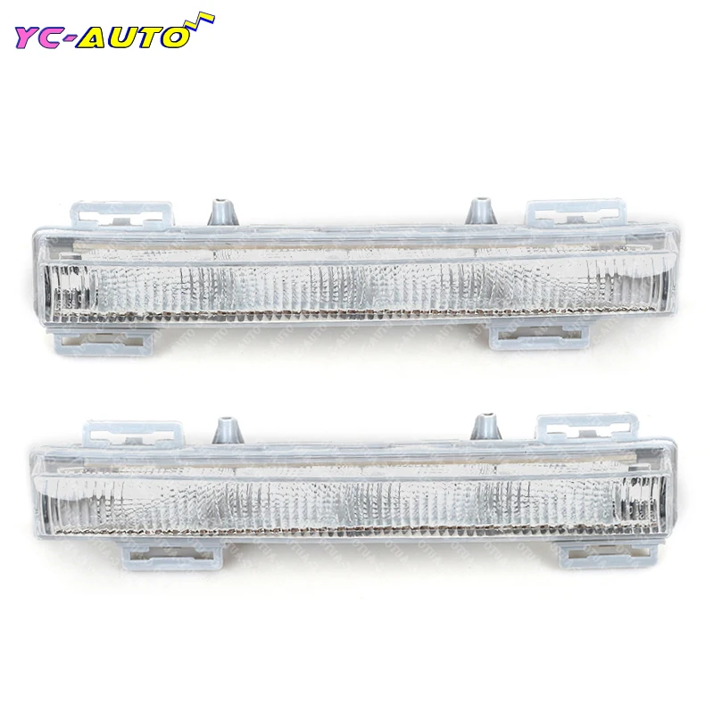 

Car Front LED Daytime Running Light DRL Fog Lamp For Mercedes Benz W166 ML350 ML400 X204 GLK350 2012-2015 2049065501 car-styling