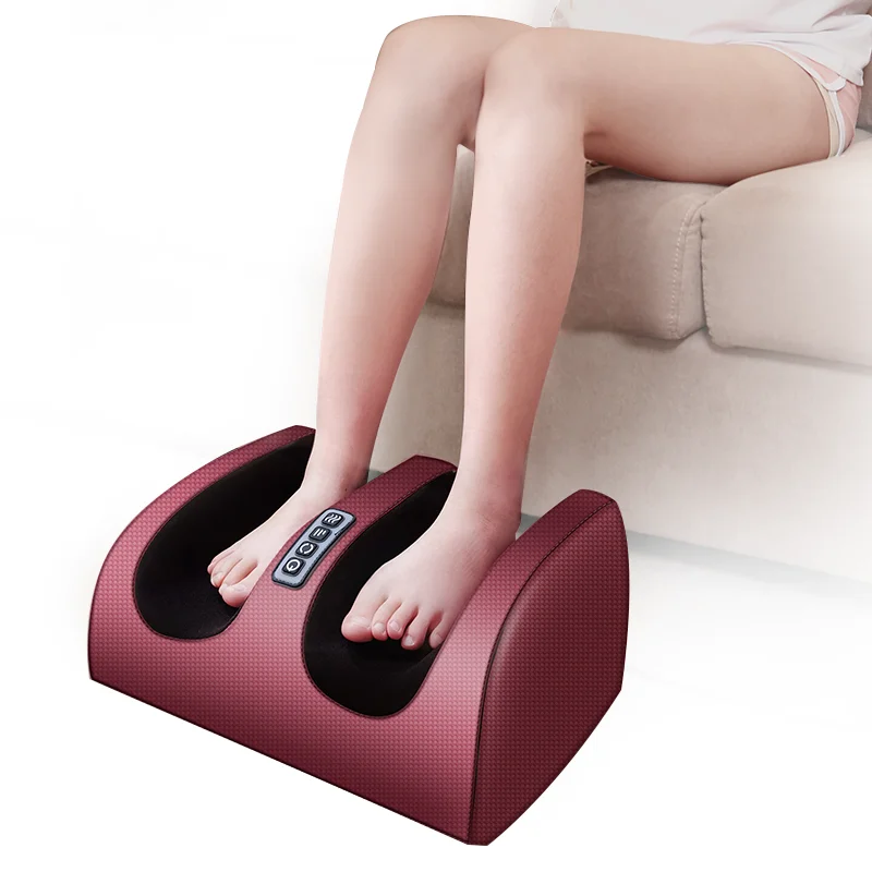 Jinkairui Electric Calf Foot Massage Machine Shiatsu Therapy Relax Health Gift With Infrared Heating