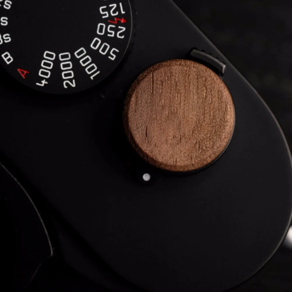 16mm Wooden Wood Soft Shutter Release Button For Fuji Fujifilm X100F XE3 XT2 XT30 XT20 FujiFilm XT20 X T2