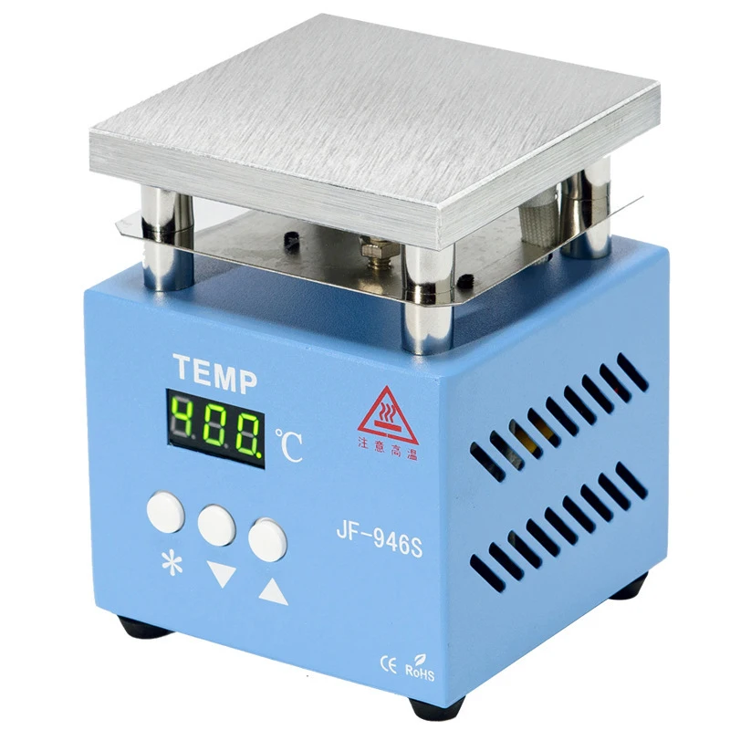 JF-946S 300W Heating Platform Preheating Station Constant Temperature Heating Plate Station Mobile Maintenance Tools 110/220V