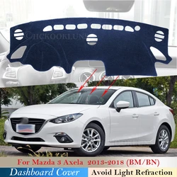 Dashboard Cover Protective Pad for Mazda 3 BM BN 2013~2018 Axela Car Accessories Dash Board Sunshade Carpet 2015 2016 2017