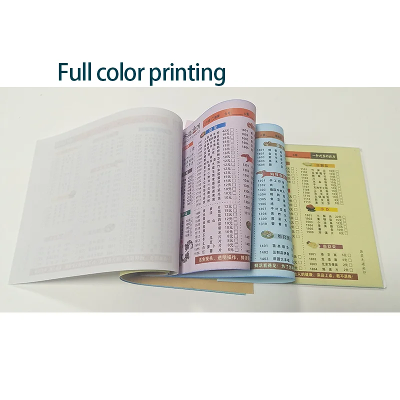 T0314A business use custom printed invoice notebook