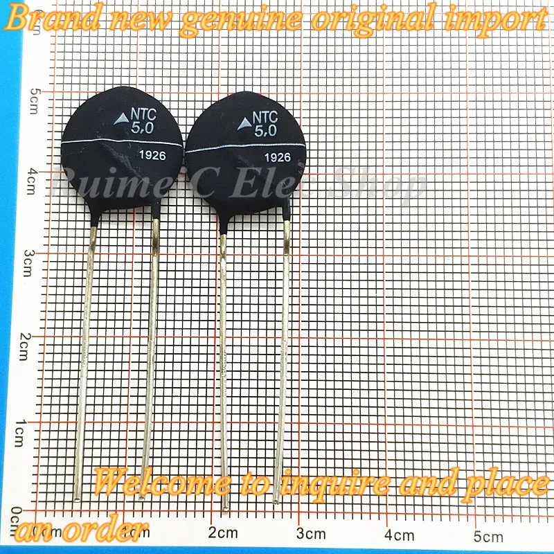 Free Shipping For All 10PCS B57237S509M B57237S0509M NTC 5.0 5D-15 Thermistor 5A 15MM Diameter