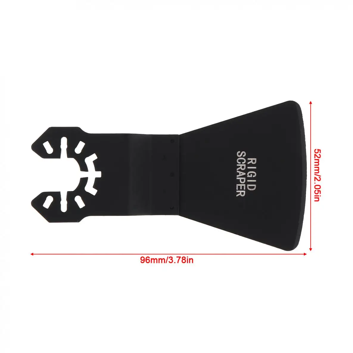 Lame de grattoir longue en acier au manganèse, 52mm, noir 65, accessoires pour outils électriques, adapté à la coupe du bois/meulage de la feuille, nouveau