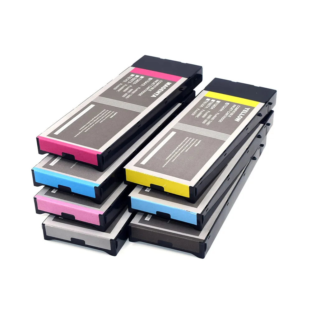 

7 Color 220ml Full Compatible Ink Cartridge with Dye Ink for Epson Stylus Pro 7600 9600 Printer