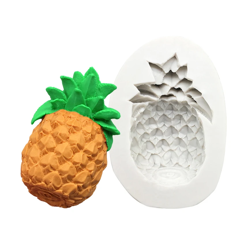 Pineapple Silicone Cake Baking Mold Sugarcraft Chocolate Cupcake Resin Tools Fondant Decorating Tools