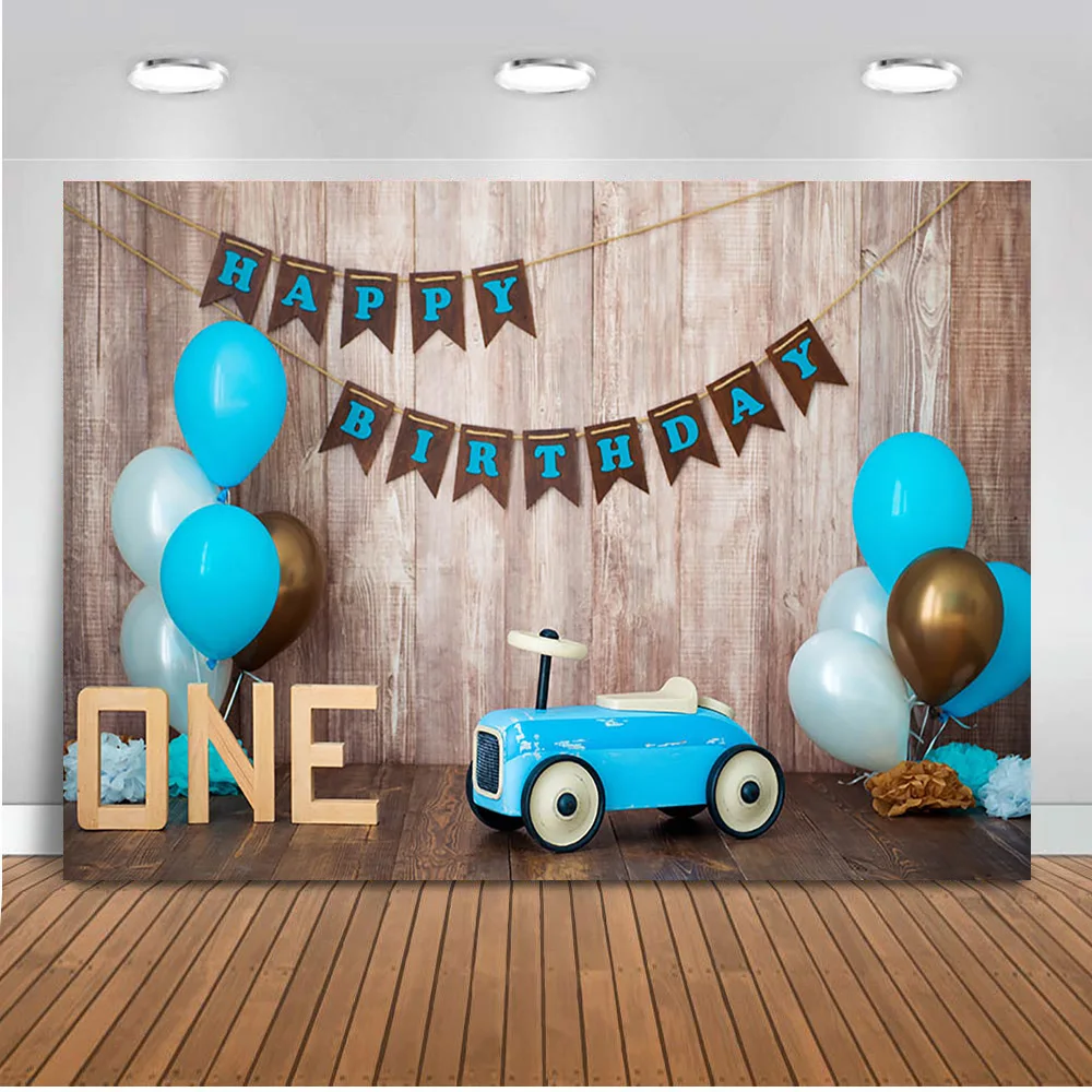 Mocsicka Photography Backdrops Balloons Party Decorations Photo Shoot Children Newborn 1st Birthday Backgrounds Photocall Studio