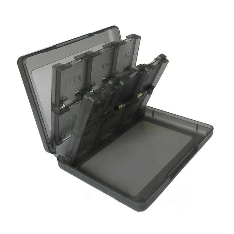 24 in 1 Game SD Card Holder Case Storage Box for Nintend 3DS /3DS XL/3DS LL/NDS Lite/for DSi LL/XL