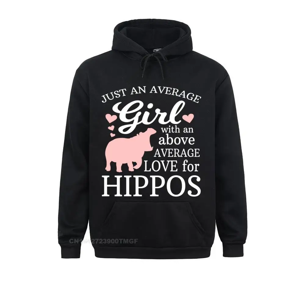 

Average Girl Who Loves Hippos Hoodie Hippopotamus Hoodie Unique Long Sleeve Funny Hoodies Sportswears For Male Thanksgiving Day