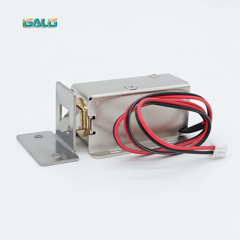 Cerradura electromagnética pequeña para armarios de almacenamiento, cerrojo electrónico, MiNi cerrojo eléctrico para cajones, archivadores, DC12V/24V