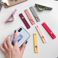 Phone Hand Band Holder For iPhone 14 13 Xiaomi Redmi Samsung Wristband Strap Push Pull Grip Stand Universal Finger Ring Bracket