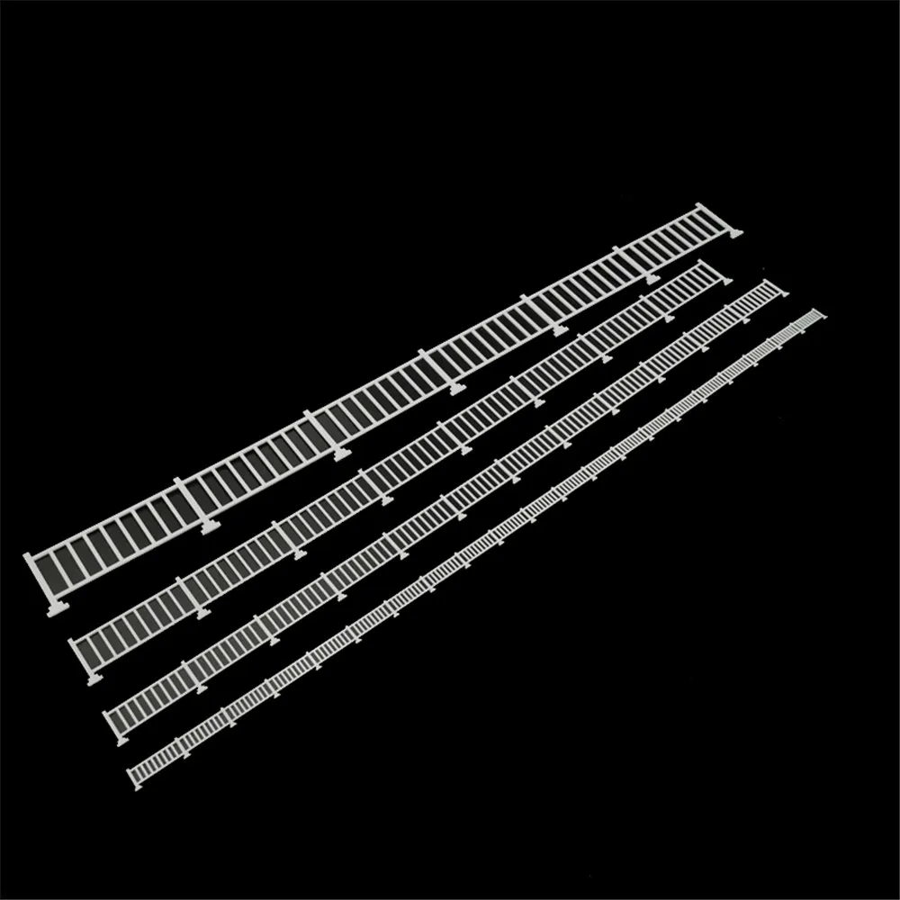 5pcs/lot 1/87 1/50 1/35 1/24 Scale Modeling Materials Isolation Guardrail Fence Protection Fence Railing Model Ho Train Layout