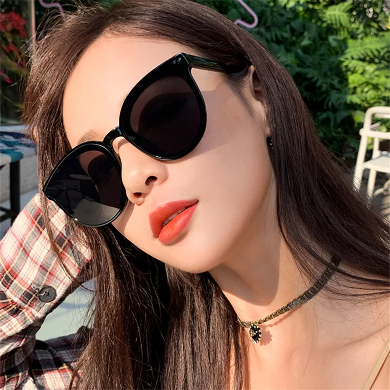 

New Fashion Sunglasses Retro Transparent Sunglasses Men And Women Trendy Net Red Big Frame Sunglasses