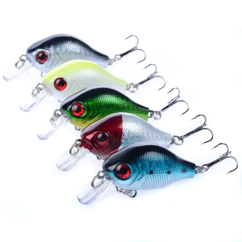 Crankbait Minnow duro wobbler grueso para depredadores - imagen 5