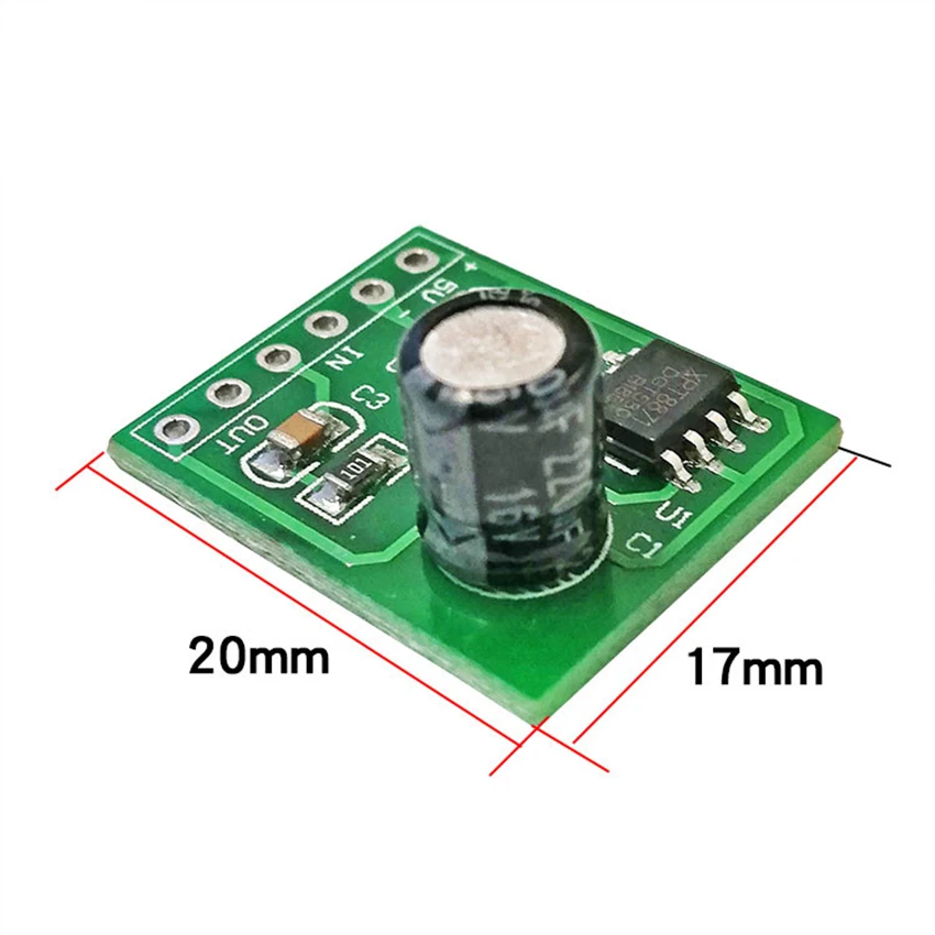 XPT8871 Mono Single Channel Digital Audio Power Amplifier Board 5V 5W DIY Speaker Amplifier Module Mini USB Amplifier Board - Image 5