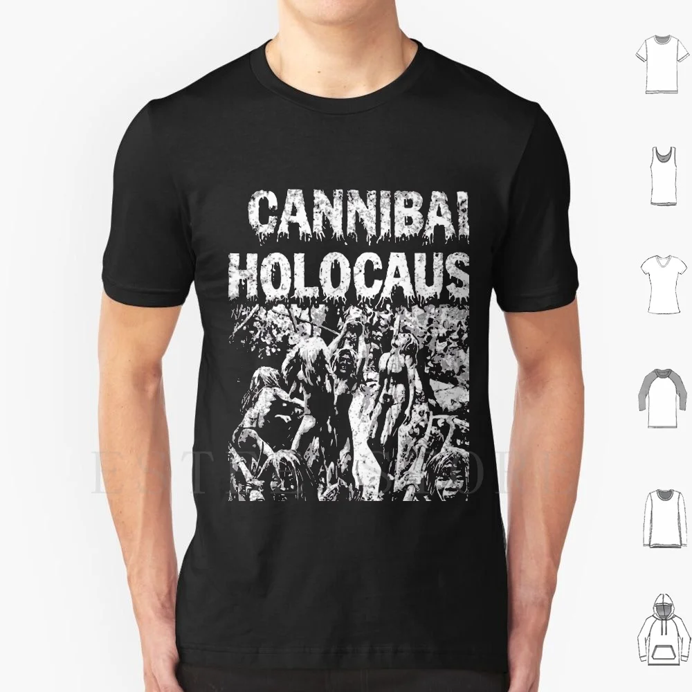 Cannibal Holocaust White Stake Vintage T Shirt Men Cotton 6xl Cannibal Holocaust White Stake Vintage