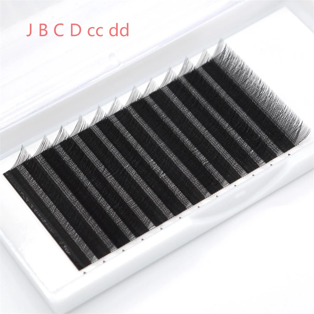 

12 Lines Y Design Eye Lashes Extensions Faux Mink Black Soft Individual Eyelashes Y Shape Volume Lashes Tools 8-12 MM Lashes