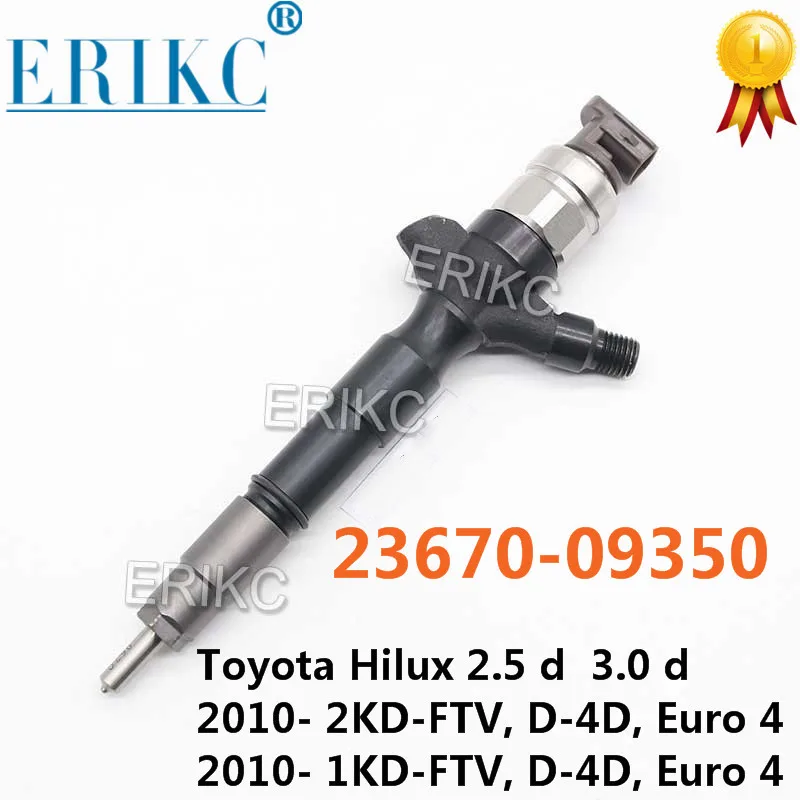 23670-09350 Common Rail Injector Diesel Nozzle SM295050-0524 Auto Fuel Sprayer 23670 09350 for Toyota Hilux 3.0D 2010-1KD-FTV