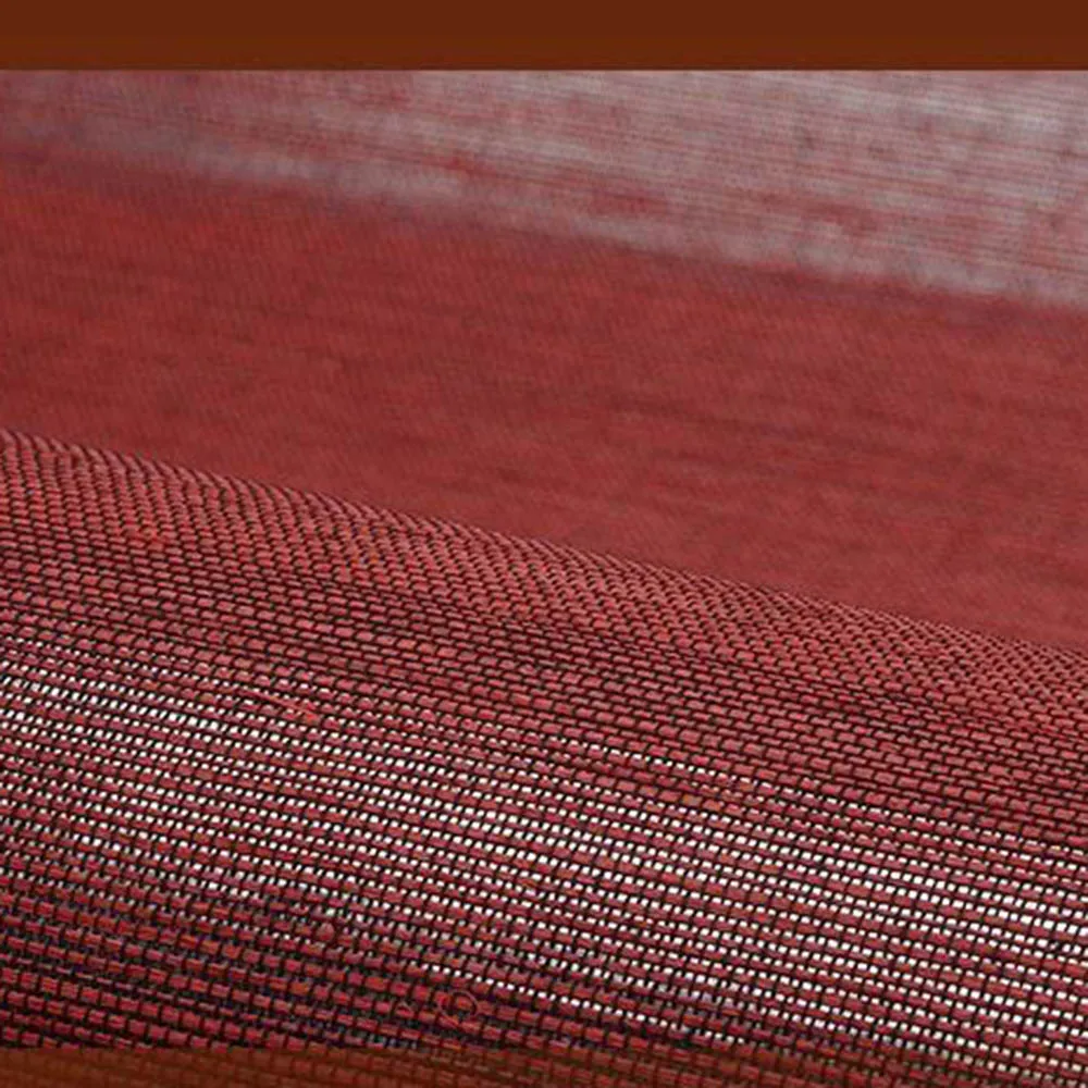 MYWIND Colorful sisal  Wedding Style Hotel  Site  Decorate Red Sisal Grasscloth Wallpaper