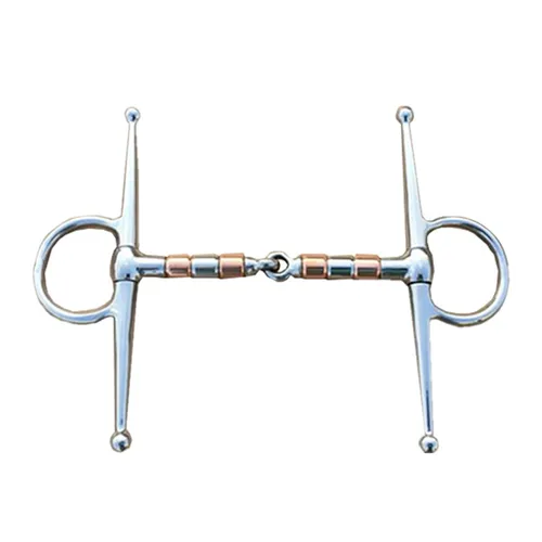 Imagen 2 del producto Broca de caballo de acero inoxidable, boquilla de 13cm, rodillo de cobre, brocas para mejillas completas