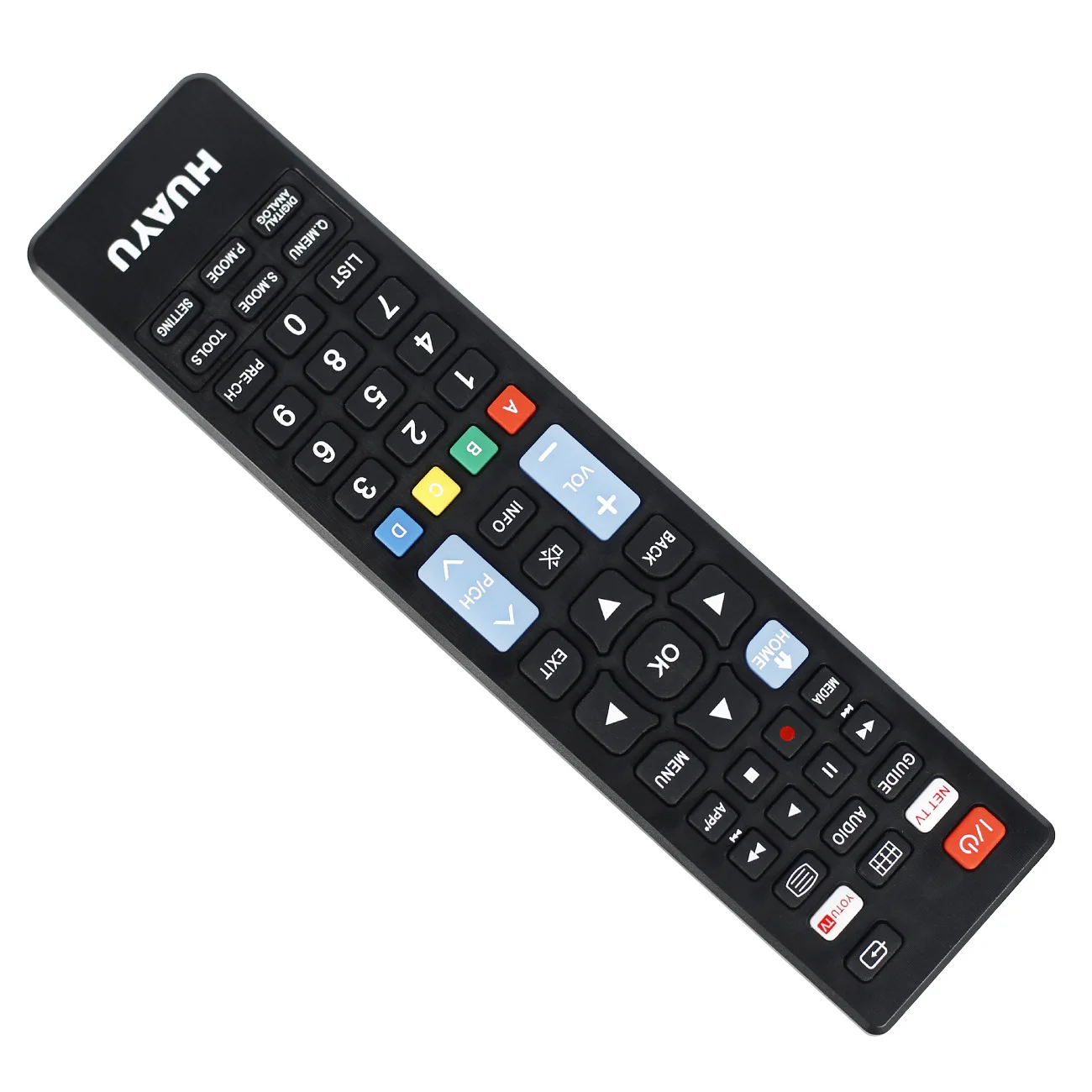 El control remoto Huayu URC1511 es adecuado para Samsung / LG / Sony TV universal de configuración gratuita