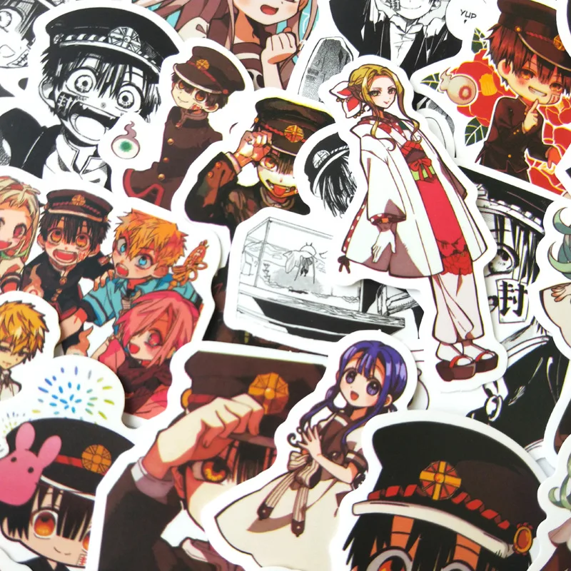 10/30/50Pcs Toilet-Bound Hanako-kun Stickers Waterproof Decal Laptop Motorcycle Luggage Snowboard Fridge Phone Car Sticker