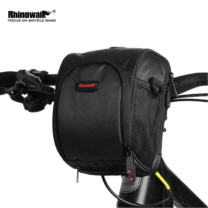 Bicycle Front Handle Bag Multifunctional One Shoulder Waterproof Mobile Phone Bag Bike Cycling Equipment Bag a6350