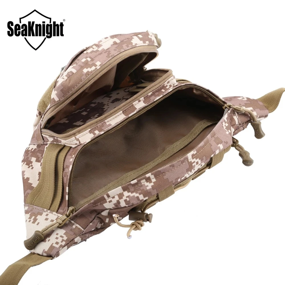 Seaknight SK001 Fishing Bags Nylon Bags Multi-Purpose  Pockets Portable Lure Bag 30*15*12cm Outdoor Fishing Lure Bag