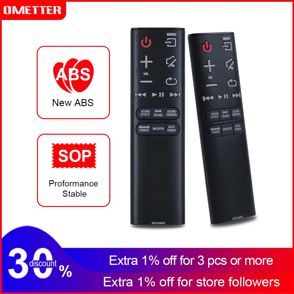 

Suitable for Samsung audio sound bar system remote control AH59-02692E Ps-Wj6000 Hw-J355 Hw-J355 / Za Hw-J450 Hw-J450 / Za