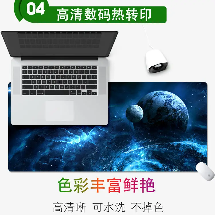 Earth Planet Universe Planet Space Solar System Moon Mouse Pad Creative INS Game Computer Keyboard Office Table Mat Christmas