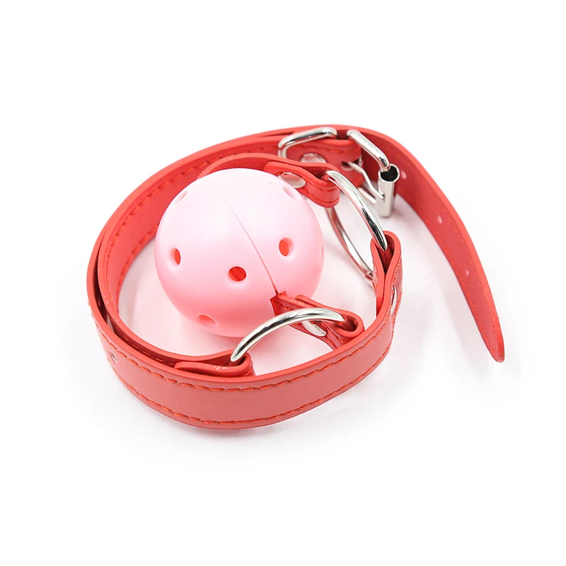 BDSM Oral Sex Toys Open Mouth Gag Ball Fetish Slave Bondage Restraints Belts with Mouth Gags Adult Sex Shop for Couples Game