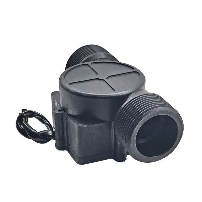 Portable 32mm Flowmeter Counter DN32 1-120L/min Prevent Water Ingress Water Flow Sensor for Chemical Industry Irrigation