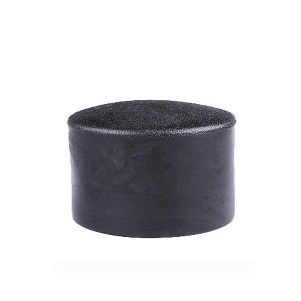 PE Butt-type Pipe Cap Pipe Fittings Plug Cap Water Supply Plug Thickening 63 75 90 Bulkhead