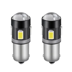 2Pcs CANBUS T4W Led Ba9s H6W Car Light Auto Dome Light Lamp Bulbs 5630 SMD White Red Yellow 12V Reading Light Door Light